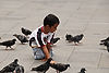 Feeding Pigeons in Piazza San Marco (St Mark's Square)