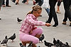 Feeding Pigeons in Piazza San Marco (St Mark's Square)