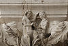 Carvings atop Column of Doge's Palace