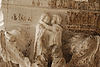 Carvings atop Column of Doge's Palace