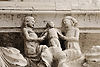Carvings atop Column of Doge's Palace