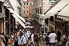 Stairs & Shops on Rialto Bridge