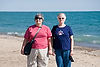 Ellen & Mom at Fort Gratiot Lighthouse
