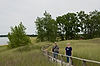 John & Mom at Port Crescent State Park