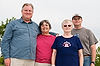 Bob, Ellen, Mom & John at Port Crescent State Park