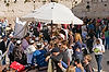 Barrier Between Men's and Women's Side of Western Wall
