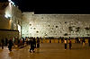 Western Wall at Night