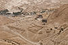 Masada Visitor Center from Masada Cable Platform