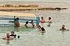 Swimming in the Dead Sea at Hod Hamidbar