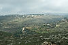 View along Road to Beit Guvrin