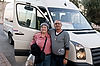 Ellen & Our Driver Eli