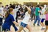Marshmallow Fight at Sports Party