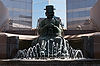 Statue at Trammell Crow Center