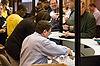 Tom at Registration