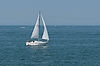 Sailboat on Lake Erie