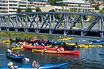 Kayakers on Lake Union