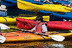 Kayaker on Lake Union