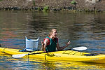 Kayaker on Lake Union