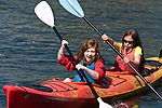 Kayakers on Lake Union