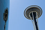 Space Needle at Experience Music Project