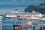 Carnival Ship in Port