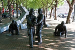 Firefighters Memorial in Occidental Square