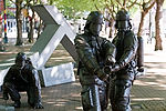 Firefighters Memorial in Occidental Square