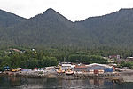Arriving at Ketchikan