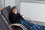 Ellen on Our Deck