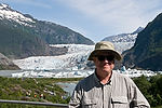 Bob at Mendenhall Glacier