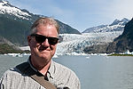 Bob at Mendenhall Glacier
