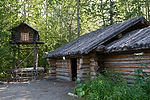 Althabascan Lodge and Cache