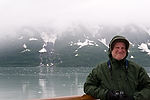 Bob at Hubbard Glacier