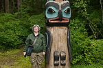 Ellen in Sitka National Historical Park