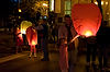 Sky Lantern Release