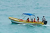 Snorklers at Tulum Beach