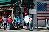 Protesteres in Chinatown