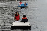 "Chessie" Paddle Boats in Inner Harbor