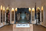 Justice Bell inside National Patriots Tower