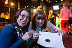 Angela Guercio & Valerie Cross With Bat at OCWIC Party