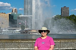 Ellen at Point State Park Fountain