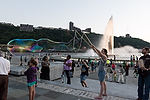 Bubbles at Point State Park