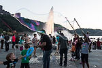 Bubbles at Point State Park