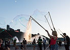 Bubbles at Point State Park