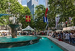 Sailboats in Gateway Center Fountain